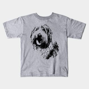 Bearded Collier Kids T-Shirt